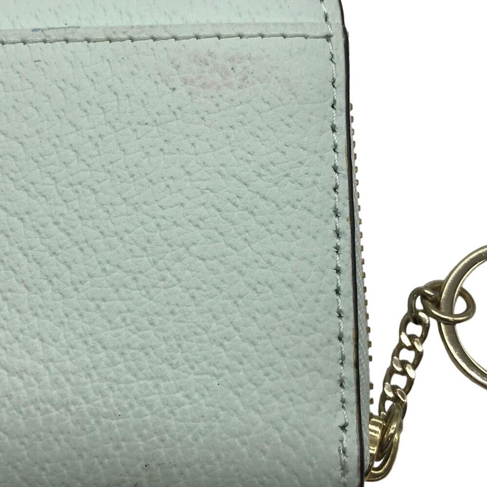 KATE SPADE Pebble Leather Pale Green Keychain Wallet, EUC - Picture 10 of 11